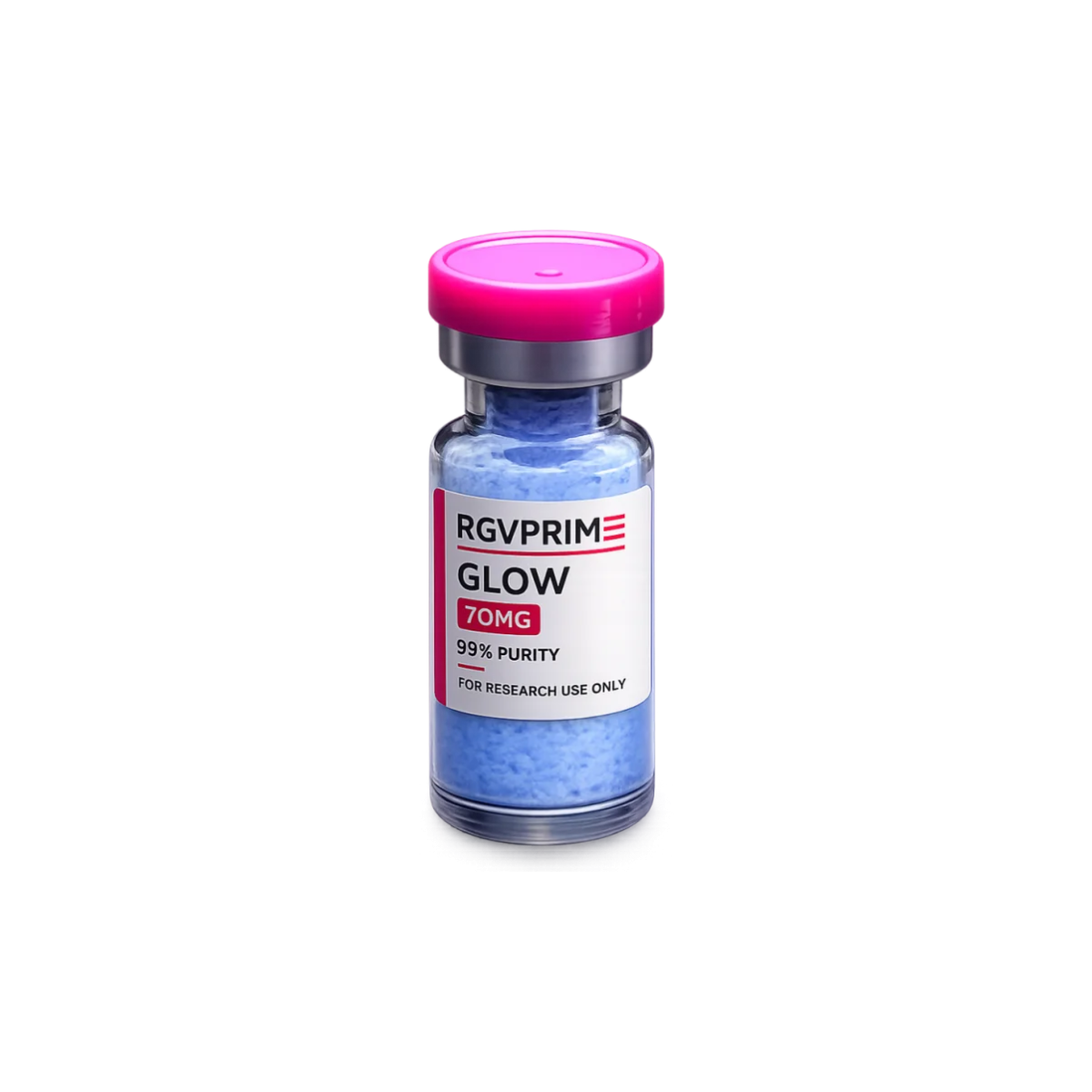 GLOW 70mg laboratory research product