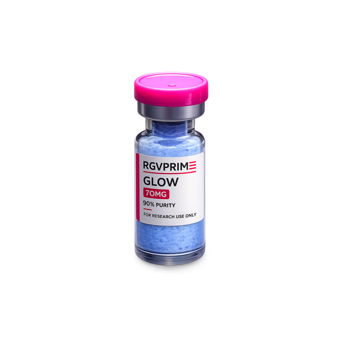 GLOW 70mg laboratory research product